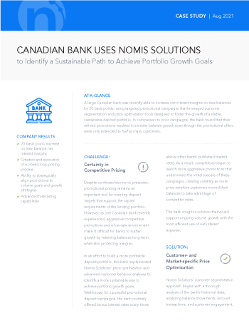 Canadian Bank Case Study